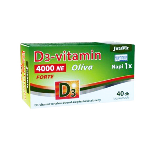 Jutavit D3 Vitamin 4000NE Oliva FORTE Kapszula 40x