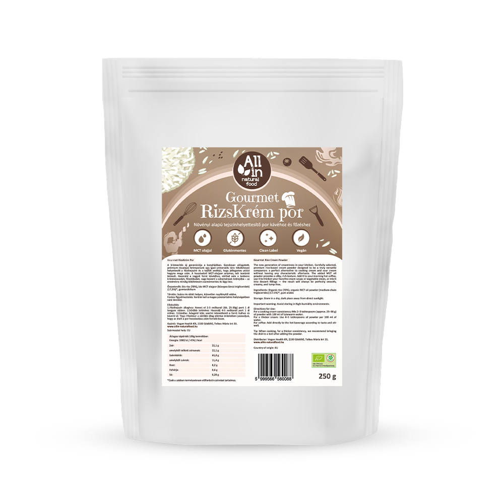 All in Natural Food BIO Rizskrémpor
