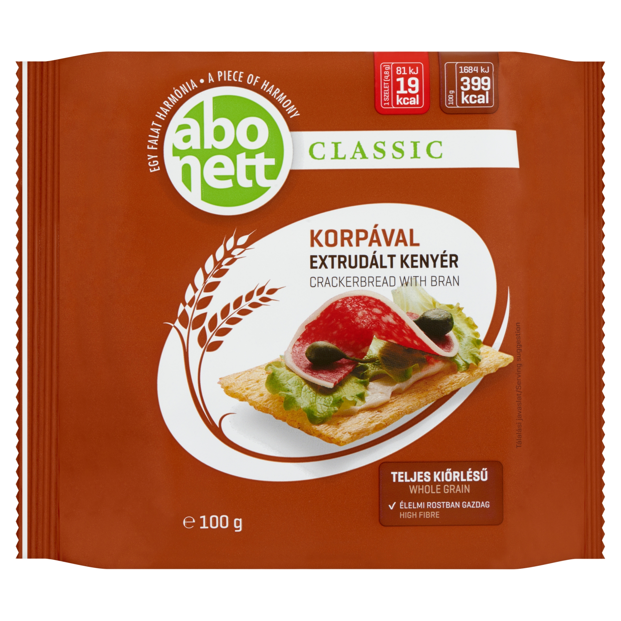 Abonett Classic Extrudált Kenyér Korpával