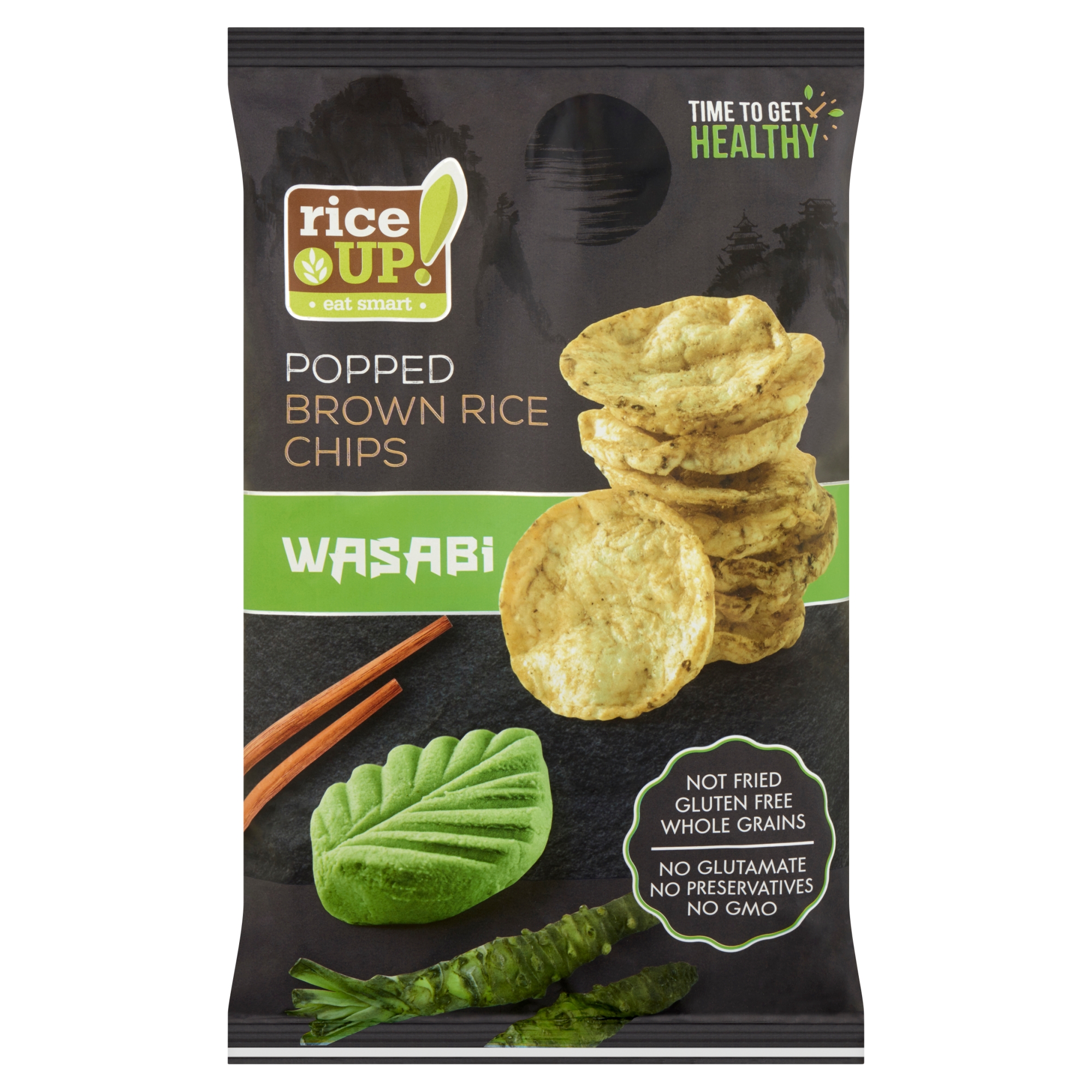 RiceUp Eat Smart Teljes Ki rl s Barna Rizs Chips Wasabi zes t ssel riceup-eat-smart-teljes-ki-rl-s-barna-rizs-chips-wasabi-zes-t-ssel