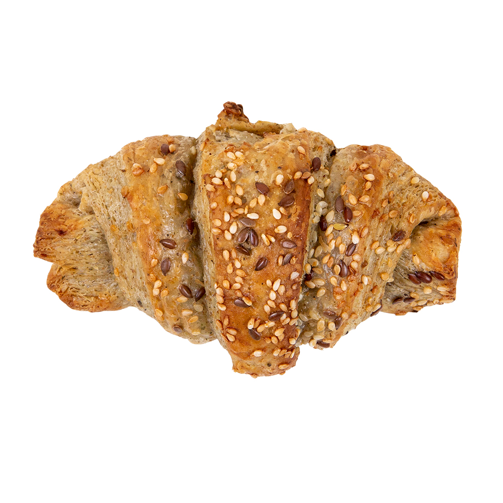 A Kis Pékinas Kézműves Croissant Teljes Kiőrlésű rozsliszttel (20%)