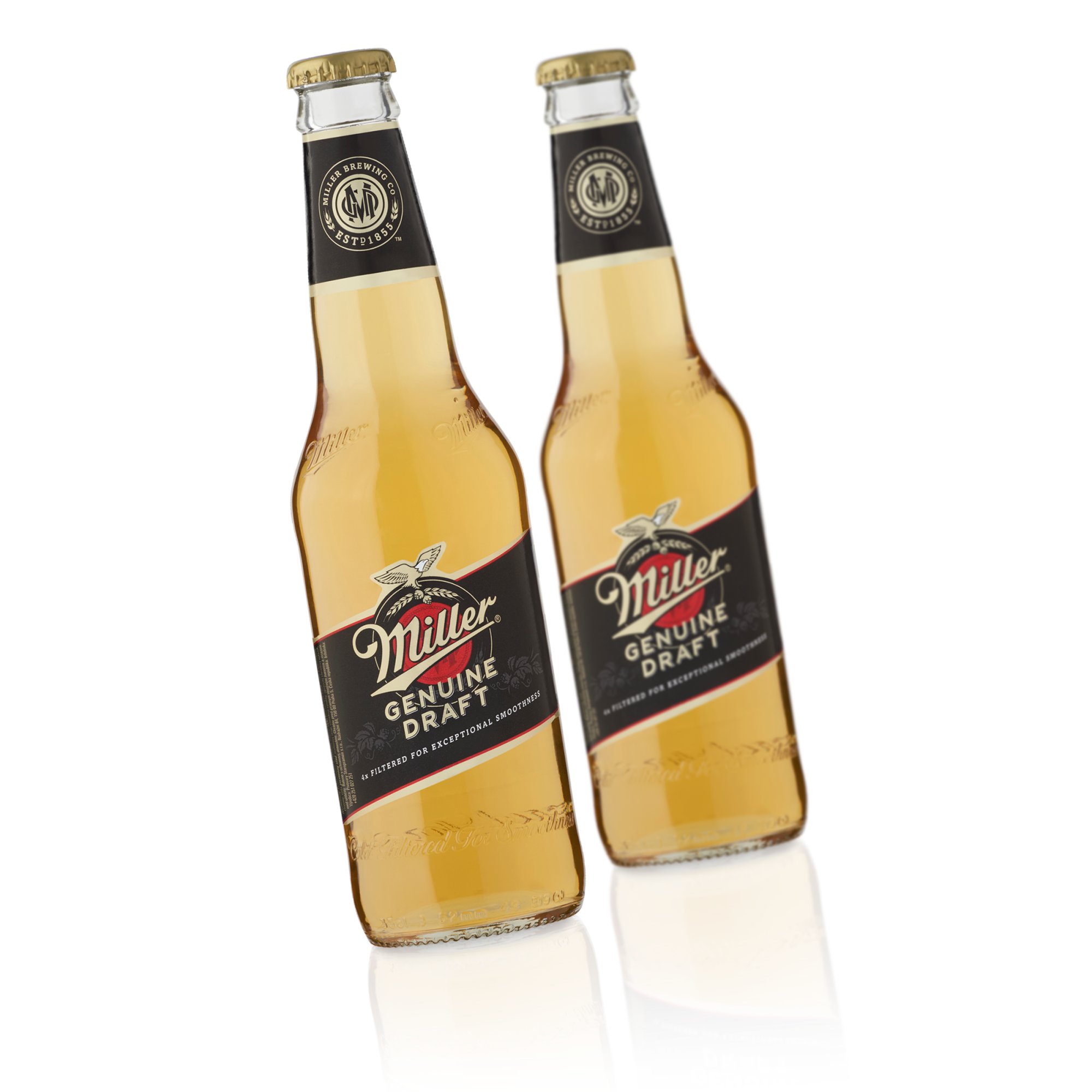 MILLER GENUINE Draft light beer 4,7%