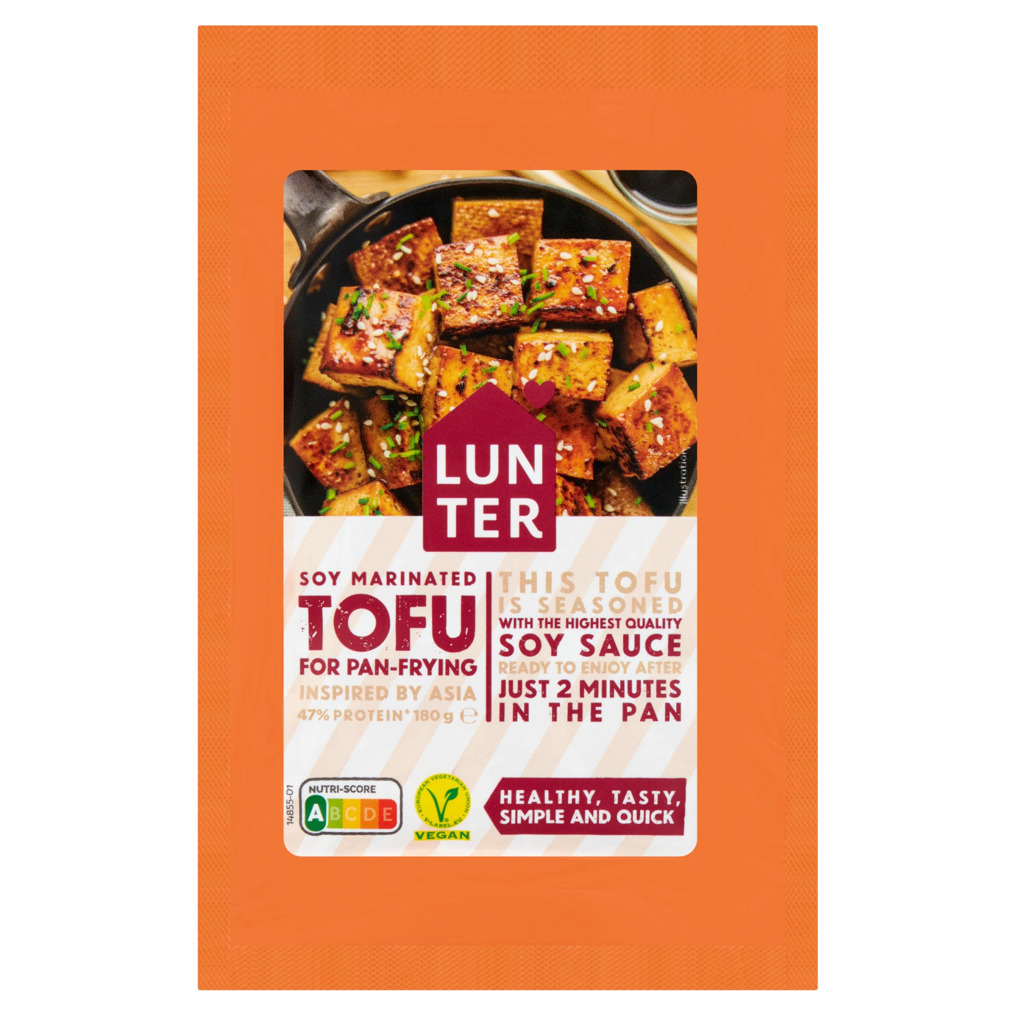 Lunter marinált tofu
