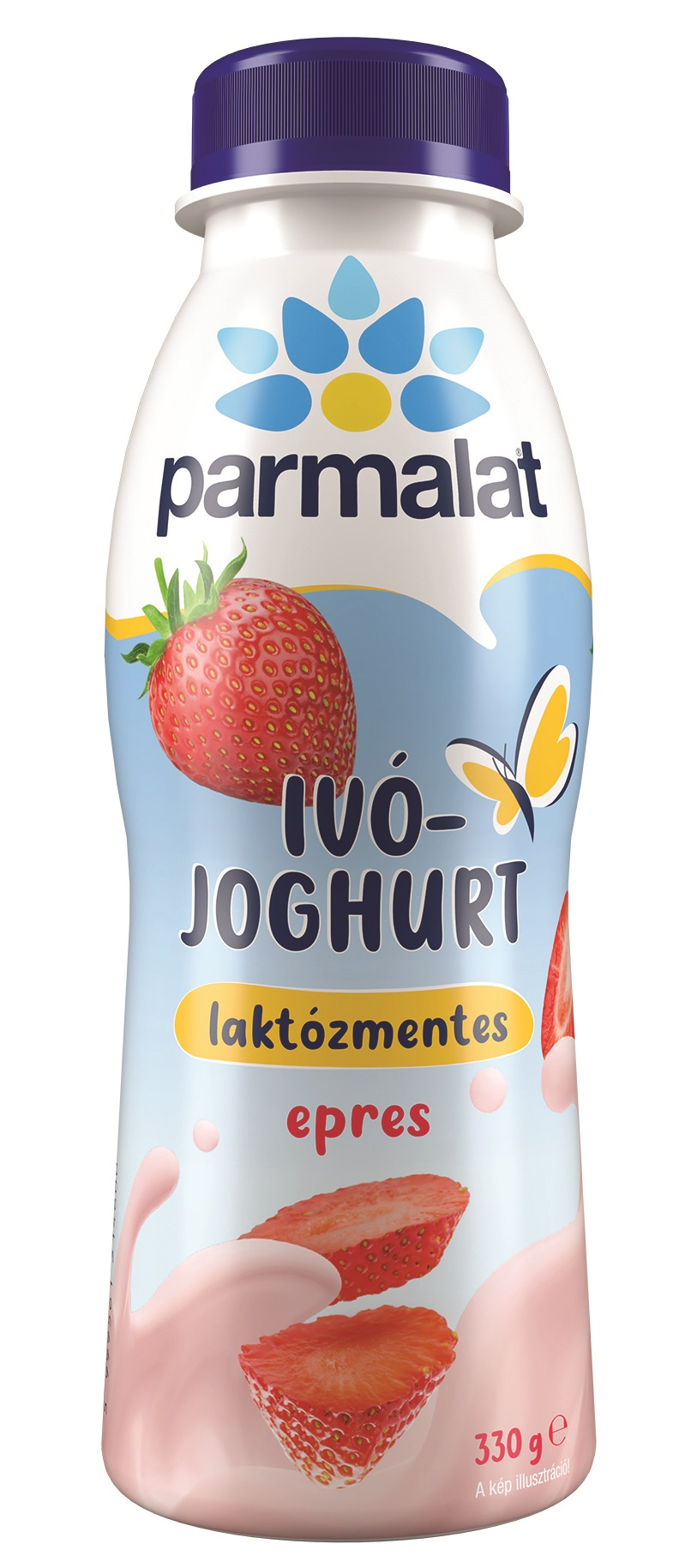 Parmalat Laktózmentes epres ivójoghurt